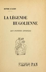 Tapa de La légende hugolienne