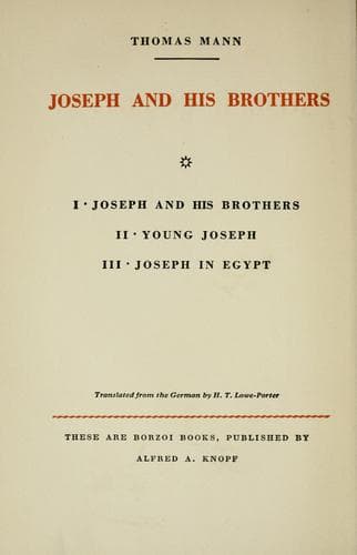 Tapa de Joseph in Egypt ...
