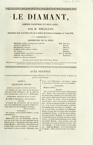 Tapa de Le diamant