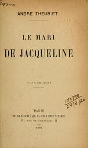 Tapa de Le mari de Jacqueline