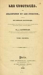 Tapa de Les crustacés, les arachnides et les insectes