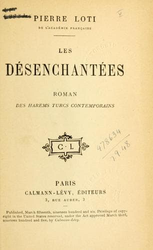 Tapa de désenchantées