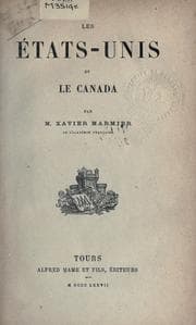 Tapa de Les États-Unis et le Canada