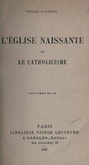 Tapa de L'église naissante et le catholicisme