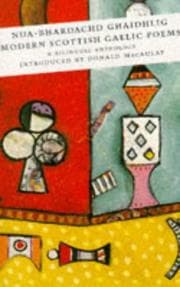 Tapa de Modern Scottish Gaelic poems