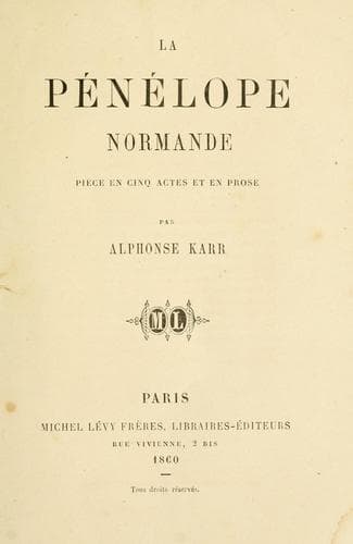 Tapa de Pénélope normande