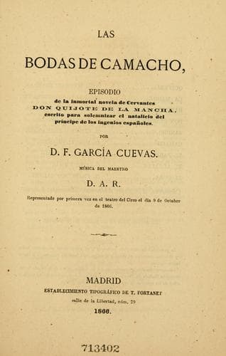 Tapa de bodas de Camacho