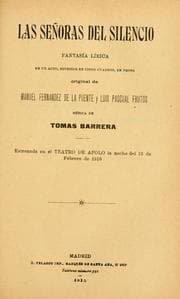Tapa de Las señoras del silencio