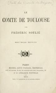 Tapa de Le comte de Toulouse