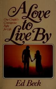 Tapa de A love to live by