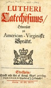 Tapa de Lutheri Catechismus