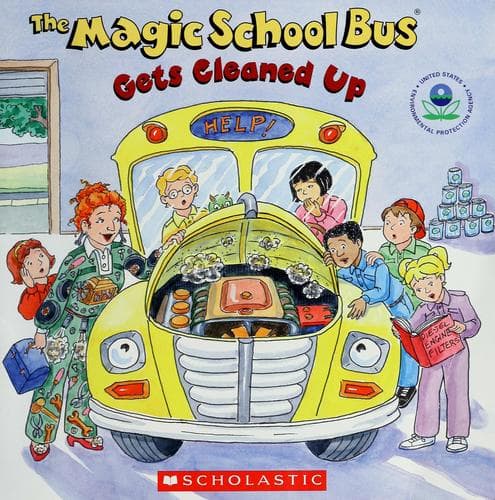 Tapa de The Magic School Bus Gets Cleaned Up (Magic School Bus)