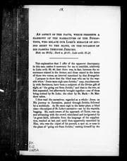 Tapa de An aspect of the facts, which presents a harmony of the narratives of the Synoptists, who relate Our Lord's miracle of giving sight to the blind, on the occasion of his passing through Jericho