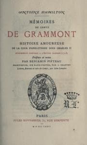 Tapa de Mémoires du comte de Grammont