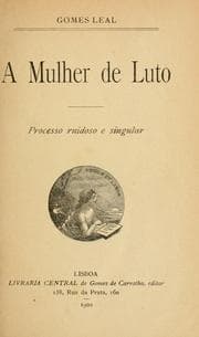 Tapa de A mulher de luto