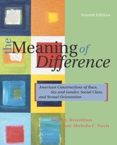 Tapa de The meaning of difference
