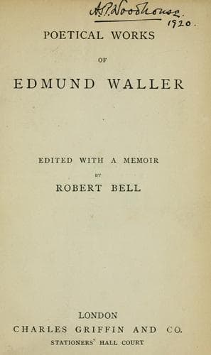 Tapa de Poetical works