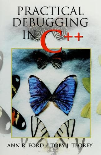 Tapa de Practical debugging in C++