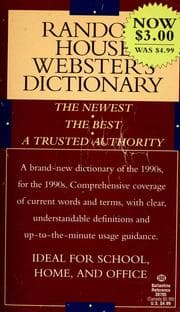 Tapa de Random House Webster's dictionary