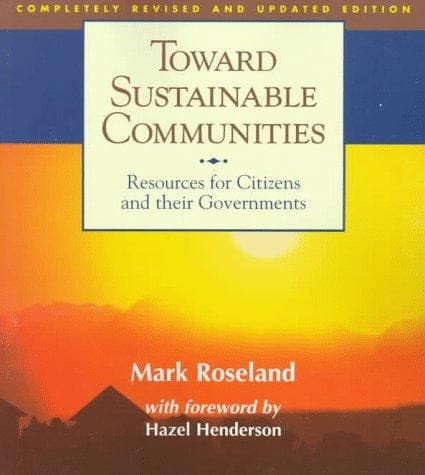 Tapa de Toward sustainable communities
