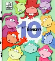 Tapa de Ten little monkeys