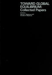 Tapa de Toward global equilibrium