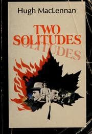 Tapa de Two solitudes.