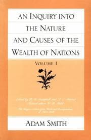 Tapa de Inquiry Into the Nature and Causes of Volume 1
