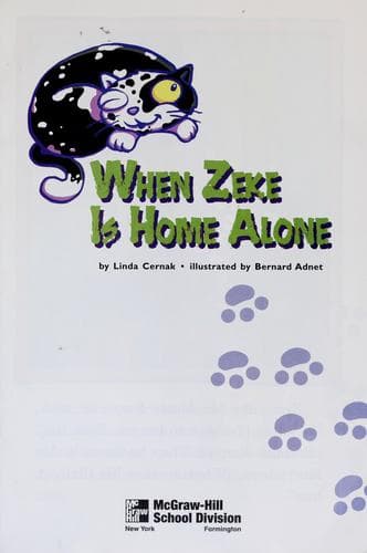 Tapa de When Zeke is home alone