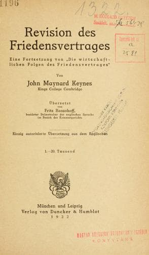 Tapa de Revision des Friedensvertrages
