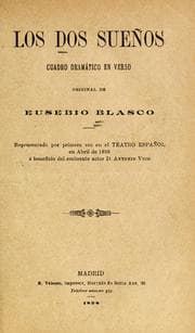 Tapa de Los dos sueños
