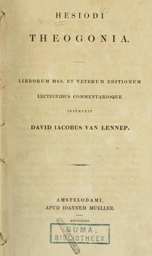 Tapa de Theogonia