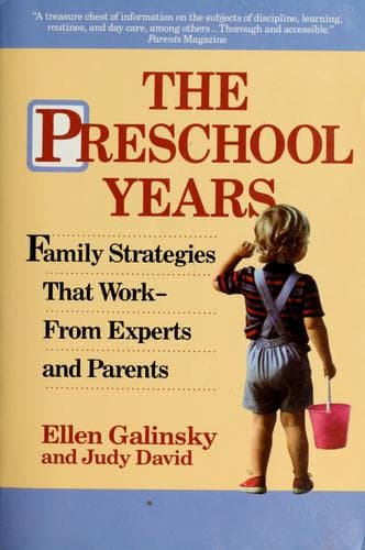 Tapa de The preschool years
