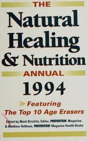 Tapa de Natural Healing and Nutrition Annual 1988