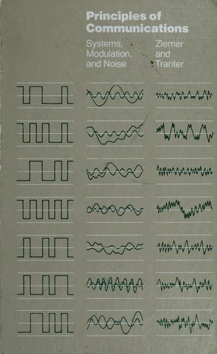 Tapa de Principles of communications