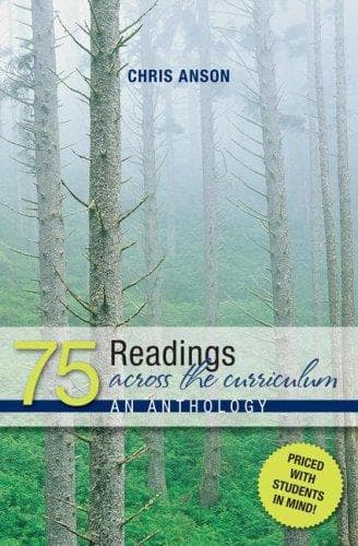 Tapa de 75 Readings Across the Curriculum