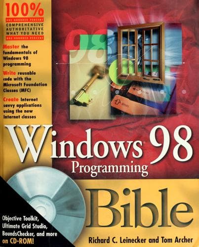 Tapa de Windows 98 programming bible