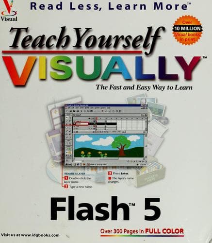Tapa de Teach Yourself VISUALLY Flash 5