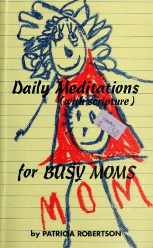 Tapa de Daily meditations (with Scripture) for busy moms