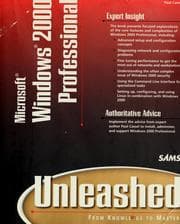 Tapa de Microsoft Windows 2000 Professional unleashed