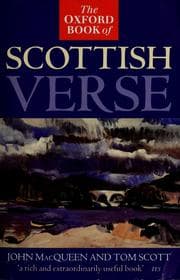 Tapa de The Oxford book of Scottish verse