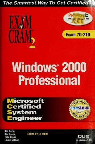 Tapa de Windows 2000 professional