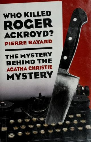 Tapa de Who killed Roger Ackroyd?