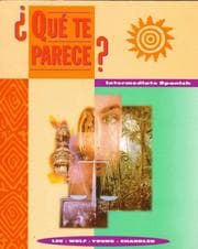 Tapa de Qué te parece?
