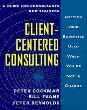 Tapa de Client-centred consulting