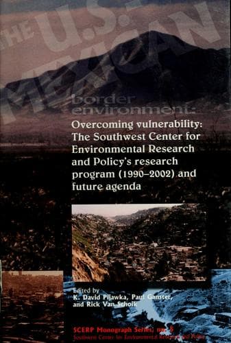 Tapa de The U.S.-Mexican border environment