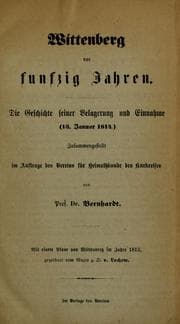 Tapa de Wihenberg vor funfzig Jahrew