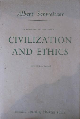 Tapa de Civilization and ethics
