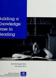 Tapa de Building a knowledge base in reading