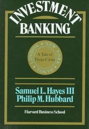 Tapa de Investment banking